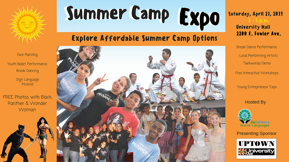 Summer Camp Expo Tampa ReDefiners World Languages